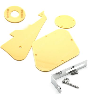 ‘【；】 15Set Electric Guitar Pickguard Plate Cavity Switch Cover With Bracket Electric Guitar Parts