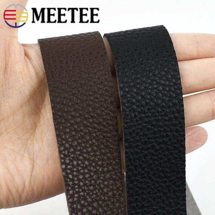 5m-meetee-15-20-30mm-imitation-leather-ribbon-litchi-pu-webbing-for-bag-strap-clothes-jewelry-braid-rope-diy-crafts-accessories-gift-wrapping-bags