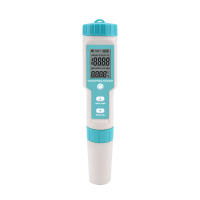 7 in 1 PH/TDS/EC/ORP/S.G/Salinity/Temperature Multi-Parameter Pocket Water Quality Tester with Electrode Replaceable C-600 PH Meter for Pools Drinking Water Aquariums