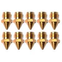 【CW】 3D Printer Accessories 0.4mm Brass Nozzle Head Suitable for A10M A20M A30M A10T A20T (10 Pack)