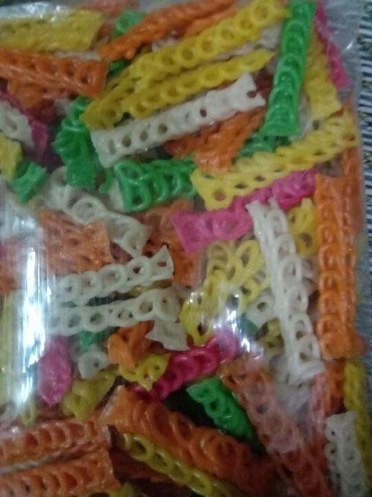 keropok spesial indonesia/ keropok tangga warna/ keropok jalur /keropok ...