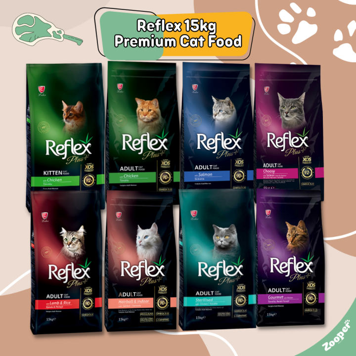 Big 15kg Reflex Plus Cat Dry Food 15kg Kitten / Adult / Reflex Plus 15kg Lazada