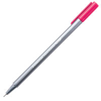 STAEDTLER ปากกาหัวสักหลาด 0.3 มม. สีม่วงแดง รุ่น TRIPLUS 334