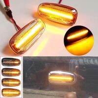 2 pieces LED Dynamic Turn Signal Lights Flowing water Fender Side Marker Lamps For Opel Zafira A 1999-2005 Astra G 1998-2009