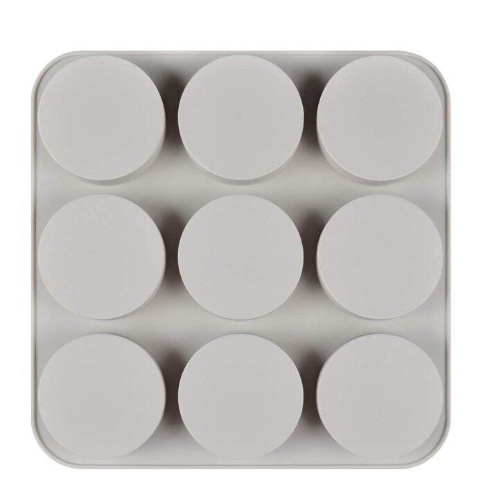 gl-แม่พิมพ์-ซิลิโคน-วงกลมใหญ่-9-ช่อง-คละสี-9-cavity-large-round-disc-silicone-mold