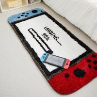 Switch Game Console Carpet Imitation Cashmere Gaming Esports Childrens Bedroom Bedside Blanket Wear-resistant Floor Mat