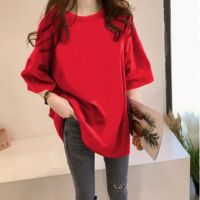 Korean Oversize Half Sleeve T-shirts Womens New Fashion T-shirt Plus Size Fashion Graphic Print Loose Shirt