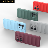 Lereach เคสโทรศัพท์ฝาหลังซิลิโคน TPU กันลื่นกันรอยขีดข่วนเคสสำหรับ Vivo V25 V25e สีลูกกวาดนุ่มนวล