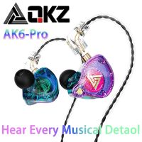 [Feida Digital Store] หูฟัง QKZ AK6 PRO ของแท้2021หูฟังสเตอริโอไฮไฟไดรฟ์คู่ทองแดงหูฟังเอียร์บัดสำหรับเล่นกีฬาพร้อมไมโครโฟนชุดหูฟังสำหรับเล่นเกม