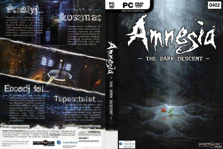 amnesia the dark descent ps3