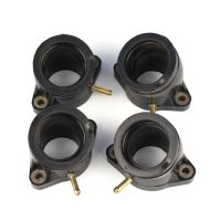 【hot】۞♦  XJ1100 4pcs/Set Motorcycle Intake Manifold Carburetor Holders Carb XS1100 XS 1100 Motorbikes Parts