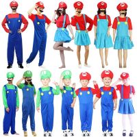 Special for holiday Super Mario Costume cosplay Men and Anime Cartoon Costumes Childrens