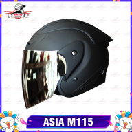 Nón bảo hiểm Asia M115 kính gương - Bảo hành 12 tháng thumbnail