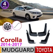 for Toyota Corolla Altis E170 2014 2015 2016 2017 Front Rear Mudflap