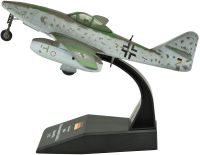 1:72 Messerschmitt Me262A Schwalbe Jet Fighter Attack Metal Plane Model, World War II Luftwaffe 1944, Military Airplane Model,DiecastPlane,for Collecting and Gift