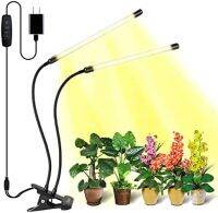 Grow Light Plant Lights for Indoor Plants Full Spectrum Plant Grow Lights 9 Dimmable Levels Auto ON Off with 3/9/12H Timer