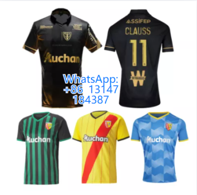 maillot Lens RC soccer jerseys 21 22 KAKUTA GANAGO SOTOCA FOFANA GRADIT FORTES BANZA CAHUZAC DOUCOURE 2021 2022 RC Lens Football