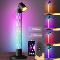 WiFi Smart Desk Lamp RGB Ambient Led Night Lights Bedroom Game Room Decoration Music Rhythm Mood Light Support Alexa Google Home Night Lights