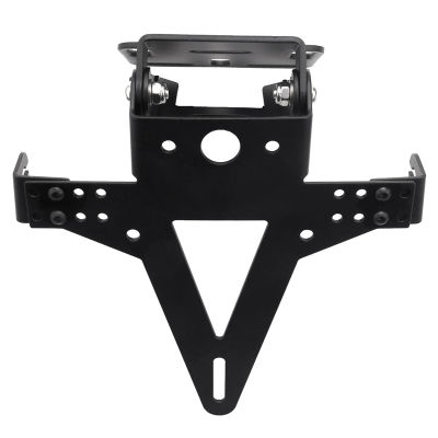 Motorcycle Adjustable Angle License Number Plate Frame Holder Bracket For Yamaha Yzf R1 R3 R6 R15 R25 Fz6 Mt-07 Mt 07