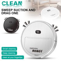 1200mAh Household Robot Vacuum Cleaner Smart Wireless Sweep Wet Mopping Intelligent Low Noise Electric Sweeper Cleaning Machine