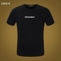 DSquared เสื้อยืดแขนสั้นพิมพ์ลาย DSquared2คุณภาพสูงผู้ชาย,เสื้อแขนสั้นผ้าฝ้ายพิมพ์ลายตัวอักษรเสื้อยืด D2เท่