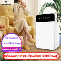 Air Purifier เครื่องฟอกอากาศ เครื่องฟอกอากาศมัลติฟังก์ชั่น เอฟเฟกต์การทำให้บริสุทธิ์ที่มองเห็นได้ เครื่องกรองอากาศ กรองPM2.5