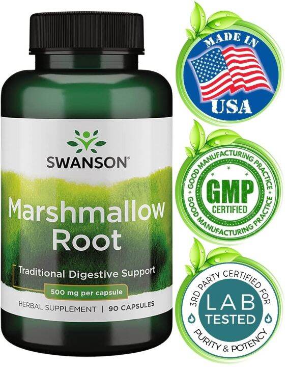 Marshmallow Root for Intestinal Gut Repair, Digestive Support