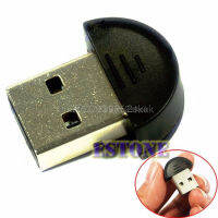 10pcslot Mini USB 2.0 Bluetooth-compatible DONGLE ADAPTER F PC LAPTOP 100m Au13 19 Droship