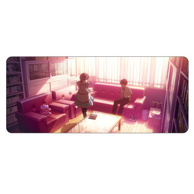 Desk Mat Large Gaming Mouse Pad Rubbe Animer Hello World Computer Pad Fashion Mousepad Keyboard Pad Office Otaku Mouse Mat Pads