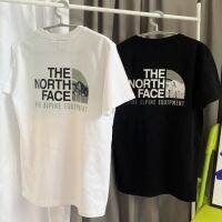 TheNorthFace เสื้อยืดกีฬาแขนสั้นผู้ชาย,เสื้อกีฬาแขนสั้นผ้าฝ้ายบริสุทธิ์สไตล์ระเบิดสไตล์เกาหลี