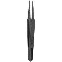 Black Plastic Anti-static Tweezers Repair Tool