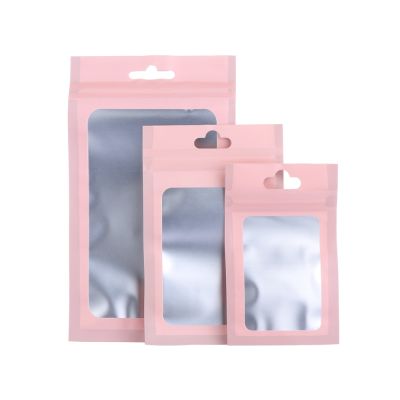 【CW】۞▣  3 size 20Pcs/Pack Matte Zip lock Plastic Aluminum Foil Hologram Food Small Proof Reclosable Pouches