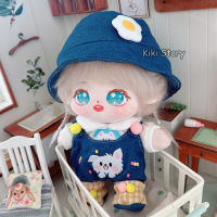 Genuine 20CM Doll Replaceable Clothes Wolf Overalls Plush Toys Accessories Korean Group INITO1 NCT127 Jimin Suga Fans Gifts