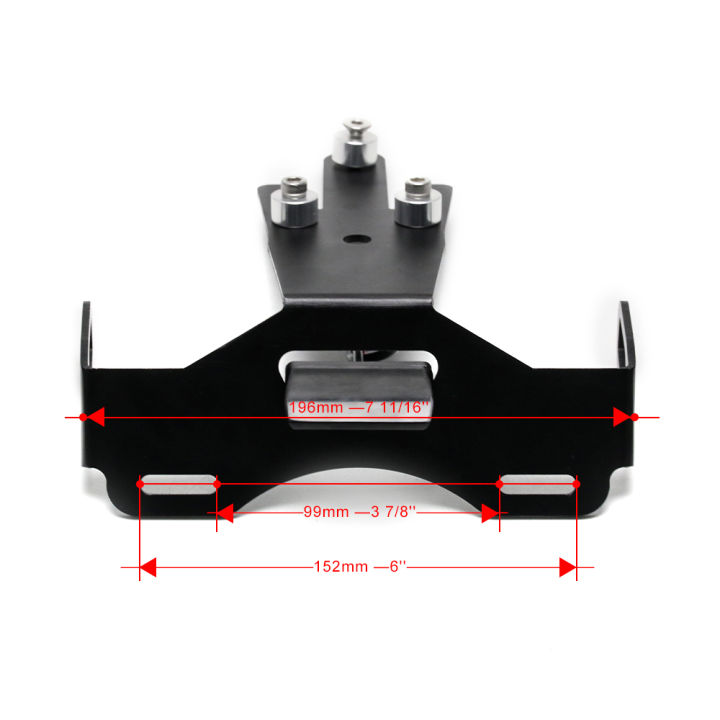 er-6n-เหล็กยึดสำหรับคาวาซากิกรอบป้ายทะเบียน-er-6f-นินจา650-2012-2016-dudukan-plat-ไฟแผ่นป้ายทะเบียนรถยนต์ด้านหลัง-led