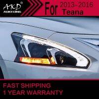 ◑ Car Lights for Nissan Teana Headlight 2013-2016 Altima Head Lamp Drl Projector Lens Automotive Accessories