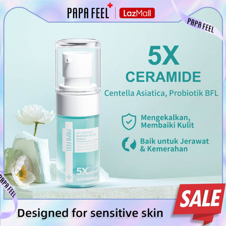 PAPA FEEL 5X Ceramide Barrier Repair Serum Skin Barrier Repair Rosak ...