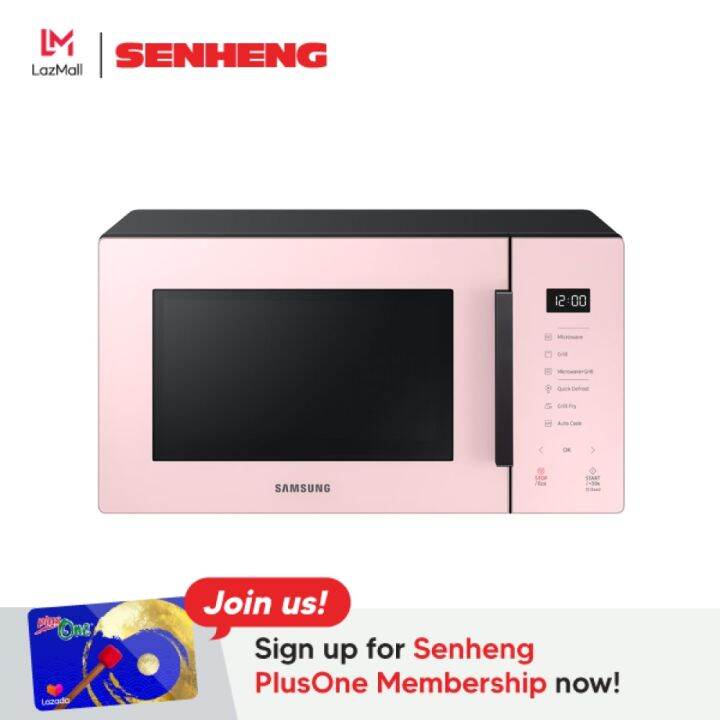 samsung microwave oven pink