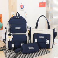 Schoolbag female junior high school students light primary school students fresh and lovely girl heart 3 to grade five or six large capacity shoulder bag
