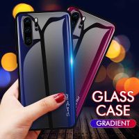 【 Nana Ko Electron】เคสสำหรับหัวเหว่ยโทรศัพท์ไล่ระดับสีรุ่น Honor 90 80 Pro 70 60 50ฟิล์มแก้วแบบโปรฝาครอบป้องกันสำหรับ Honor 30 20S 10XLite