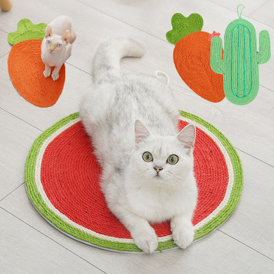 【Dimama】Cat Scratcher Matพร้อมส่งแผ่นลับเล็บแมว ที่ลับเล็บแมว ที่นอนแมว กันข่วน ของเล่นแมว ลับเล็บแมว คอนโดแมว