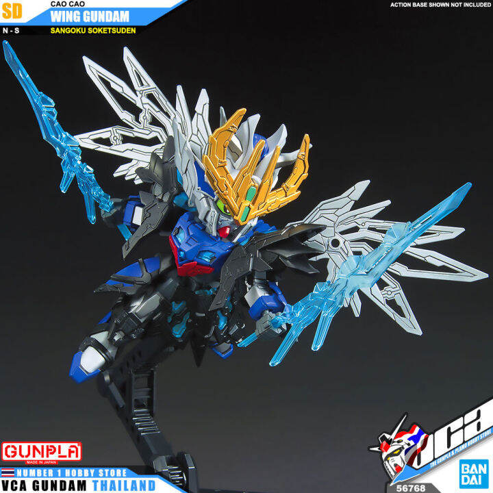 vca-bandai-gunpla-sd-gundam-sangoku-soketsuden-cao-cao-wing-gundam-ประกอบ-หุ่นยนต์-โมเดล-กันดั้ม-กันพลา-ของเล่น-vcagth