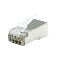 Shield CAT6 RJ45 PLUG 2 Layer with per-insert bar