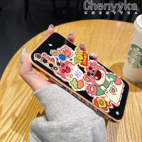 Chenyyyka Caing สำหรับ Huawei Nova 5i P20 Lite 2019เคสลายการ์ตูนโดราเอมอนนำโชคใหม่กรอบพื้นผิวเป็นรูปสี่เหลี่ยมเคลือบซิลิก้าเจลกันกระแทกเคสมือถือฝาครอบป้องกันเลนส์กล้องถ่ายรูป