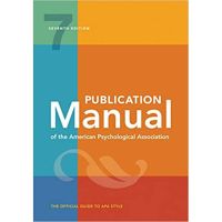 สินค้าใหม่ ! &amp;gt;&amp;gt;&amp;gt; Publication Manual of the American Psychological Association : The Official Guide to APA Style (7th) [Paperback]