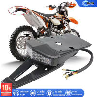 12V Universal Motorcycle Dirt Bike Rear Fender Brake Tail Signal LED Light Lamp