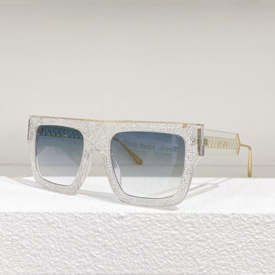nd Designer Sunglasses Women Colored Square Sunglasses Women Futuristic R Sun Glasses Rectangular Star flash Sunglasses