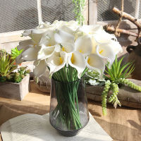 Mini Calla Lily ดอกไม้ประดิษฐ์สําหรับประดับตกแต่งบ้านงานแต่งงาน QC7311703