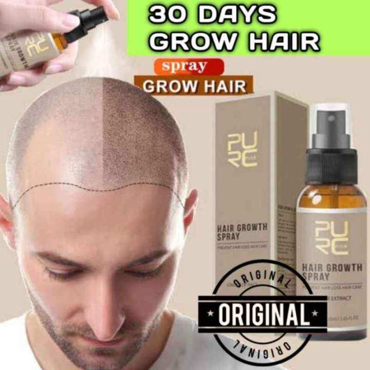 PURC Hair Growth Spray Fast Grow Loss Treatment Original Version ...