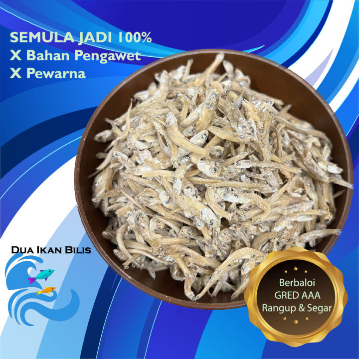 Ikan Bilis Halus Local tempatan Premium Halus (No Kopek) Gred 5A /Dried ...