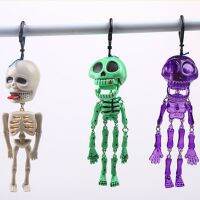 【YF】 Horror Spoof Plastic Scary fluorescent Small Chain Pull Gag